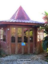 Reception hut