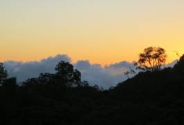 Dynamic range of colours apprear in the morning and evening