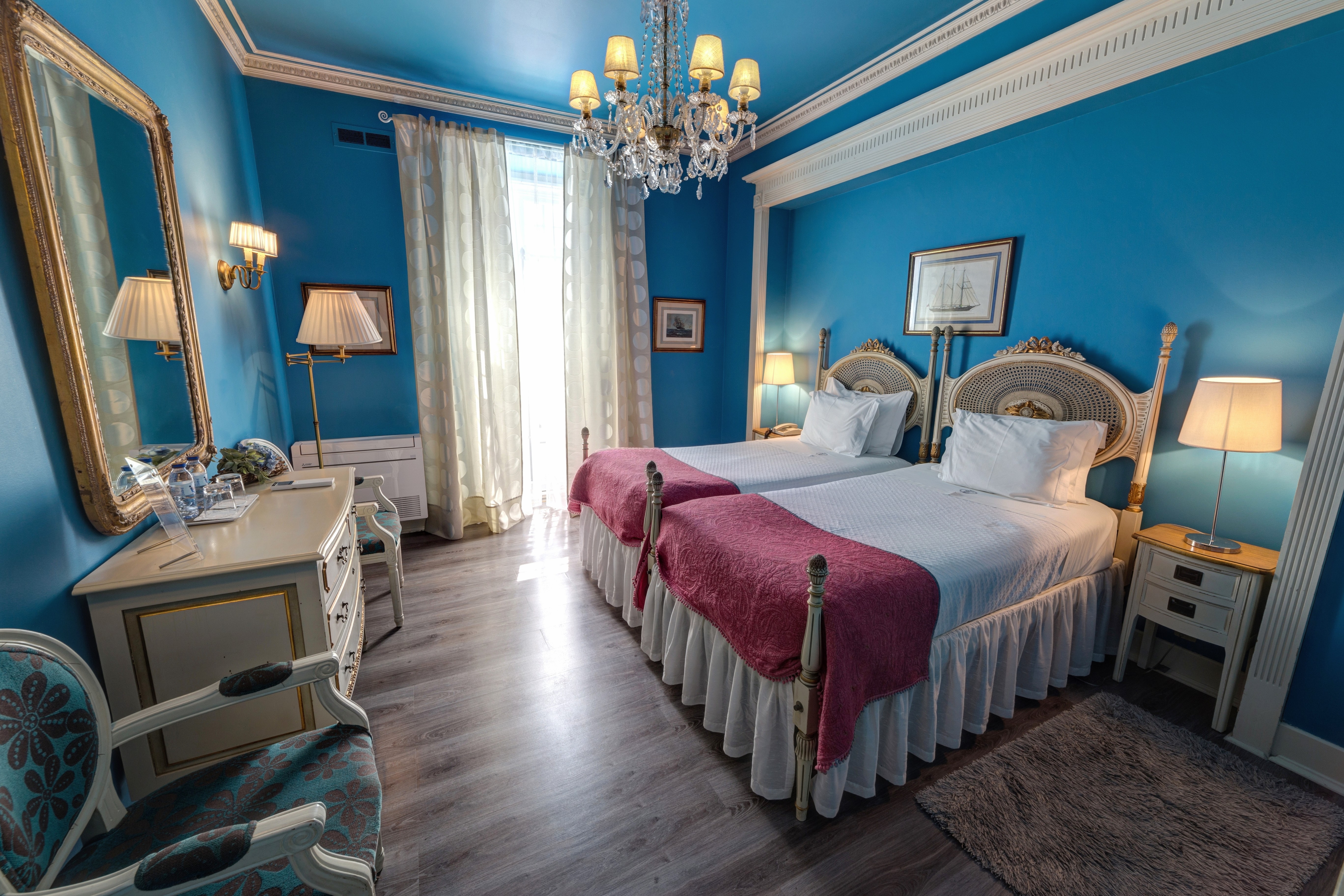 Quarto twin e varanda (2 camas juntas)