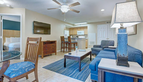 Summer Bay Orlando - family-friendly resort close to the theme park. Spacious, apartment-style accommodations & living space.