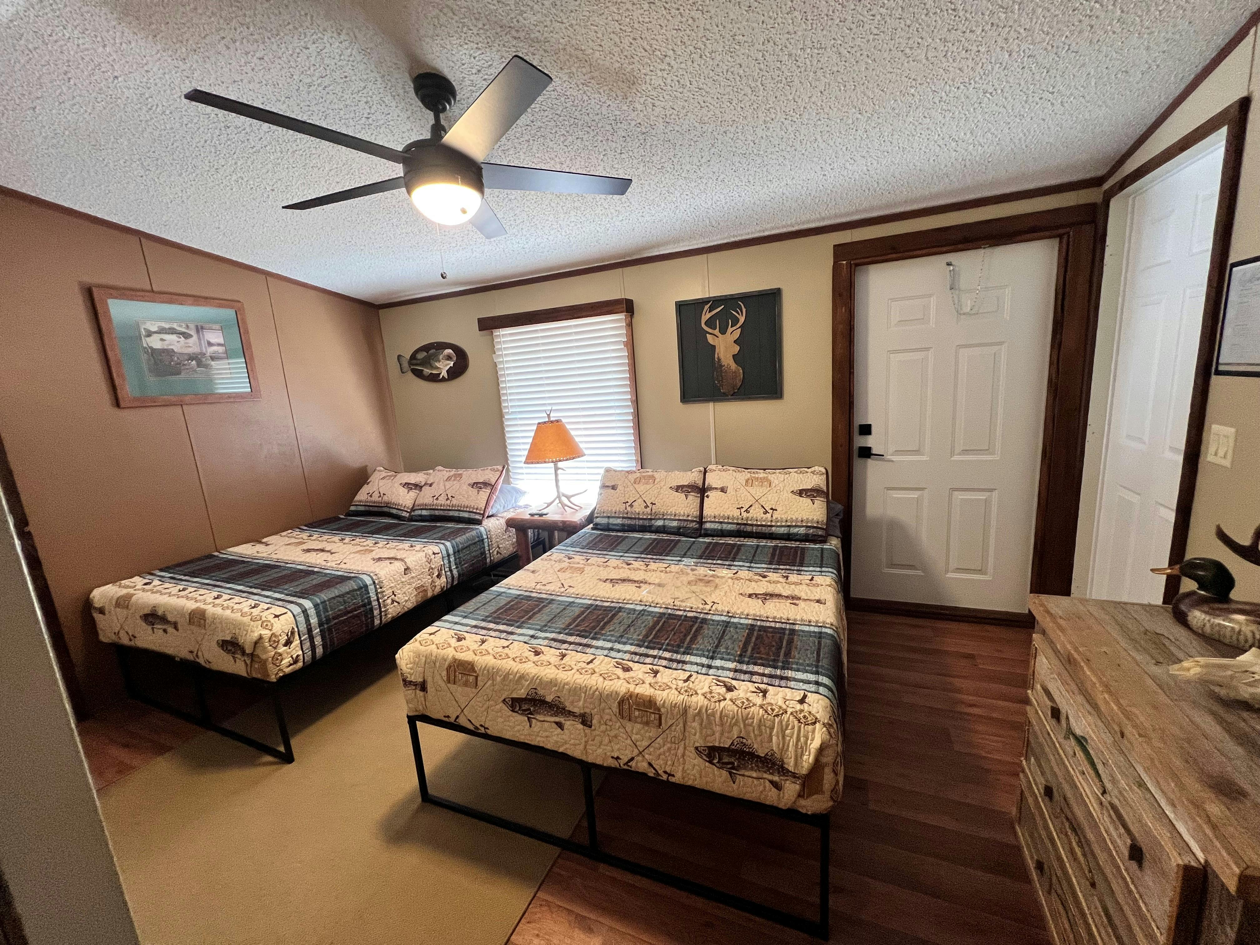 Gone Fishing and Hunting (2 Full Bed Suite w/kitchenette) - $119 Total