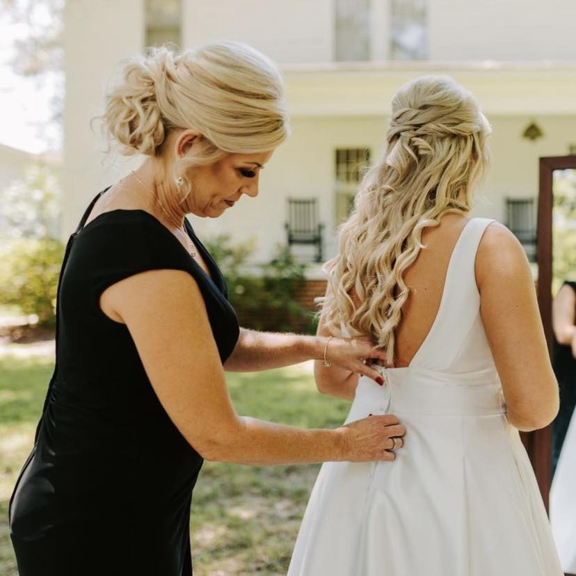 wedding photo at The Hunt House