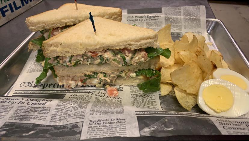 Chicken club sandwich