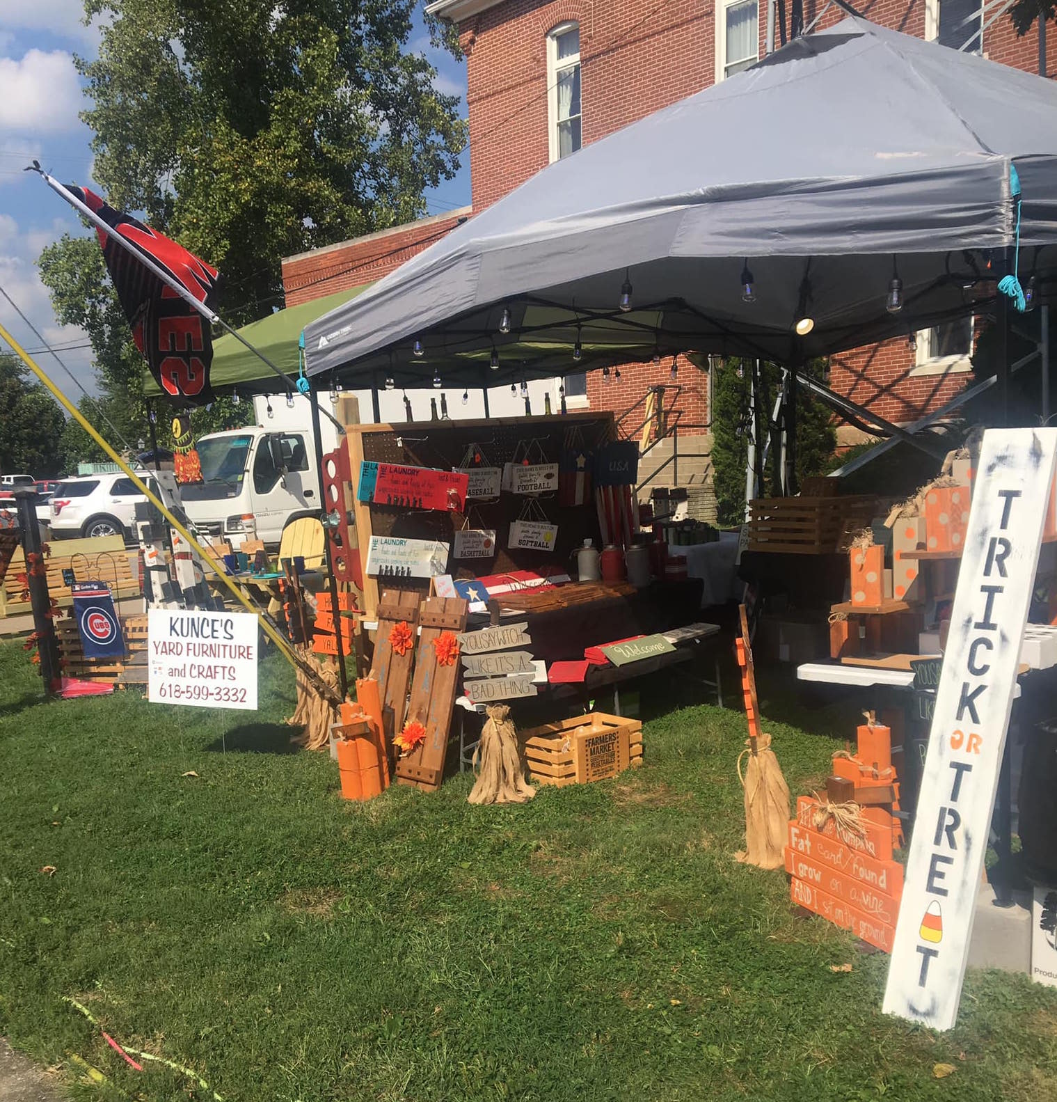 Fall Fun Fest vendor, Fairfield, Il