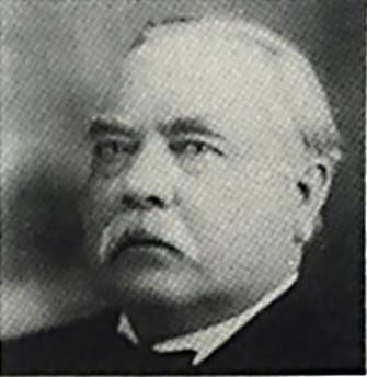Judge Jacob R. Creighton, 1890's black and white photo