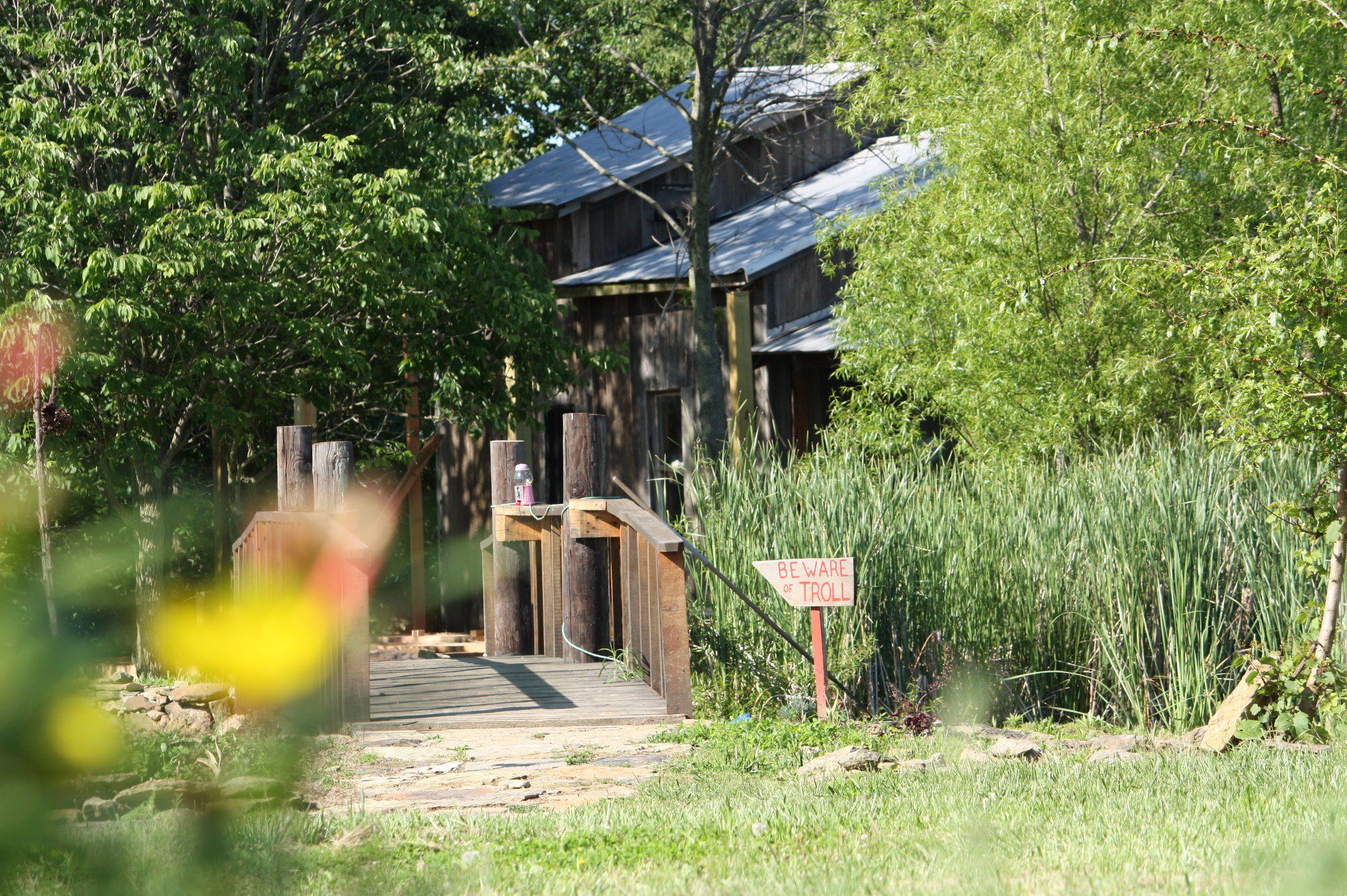 Bridge at Berryville Vineyard - an attraction near The Victorian on Main, Fairfield, Il.