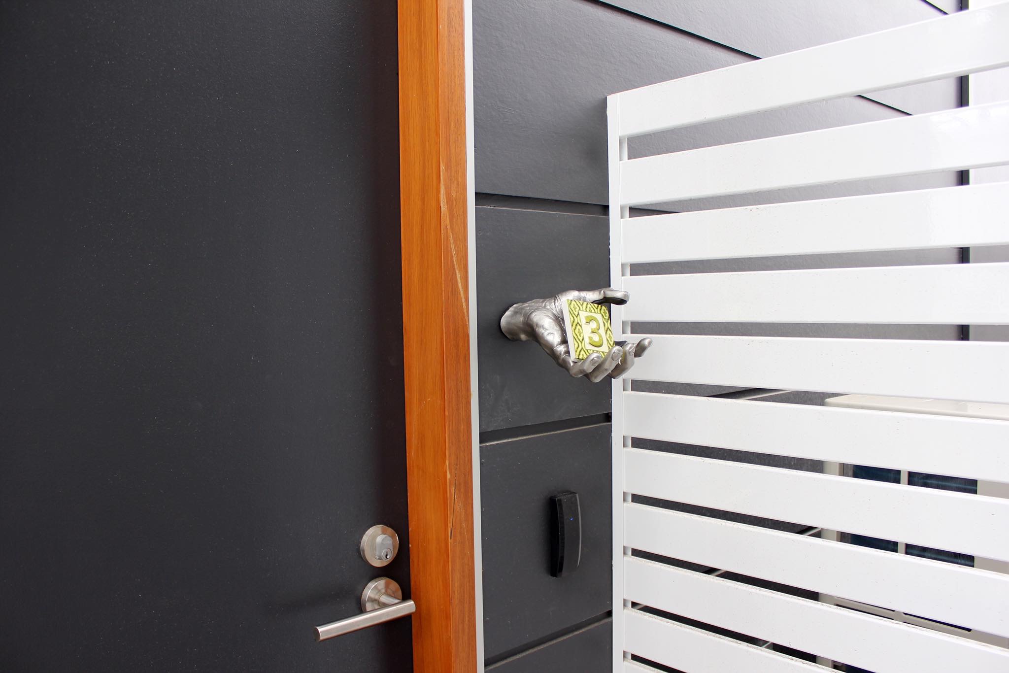 Honeymoon Suite. Entry to your private domain.