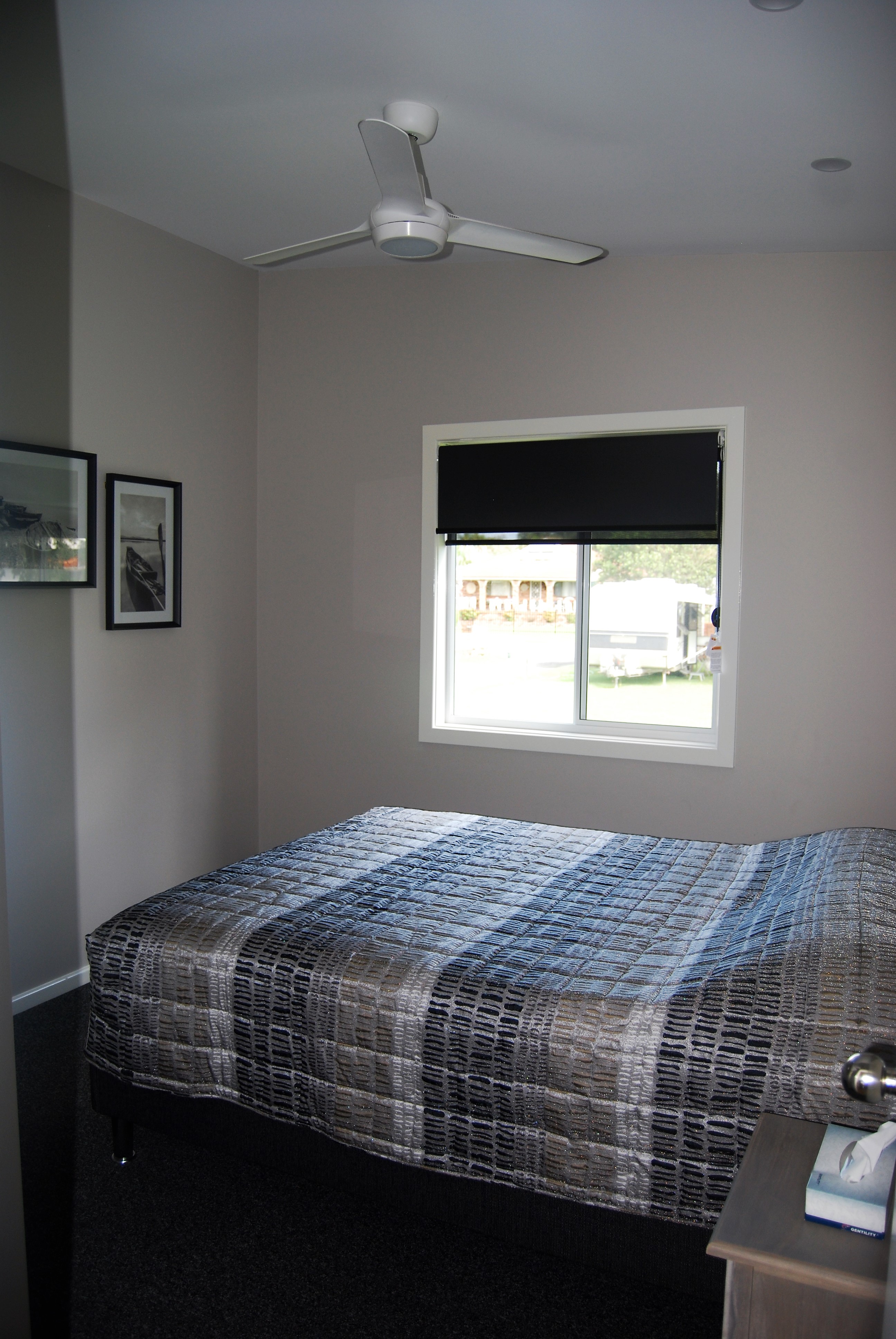 Unit 8 Main bedroom with queen bed