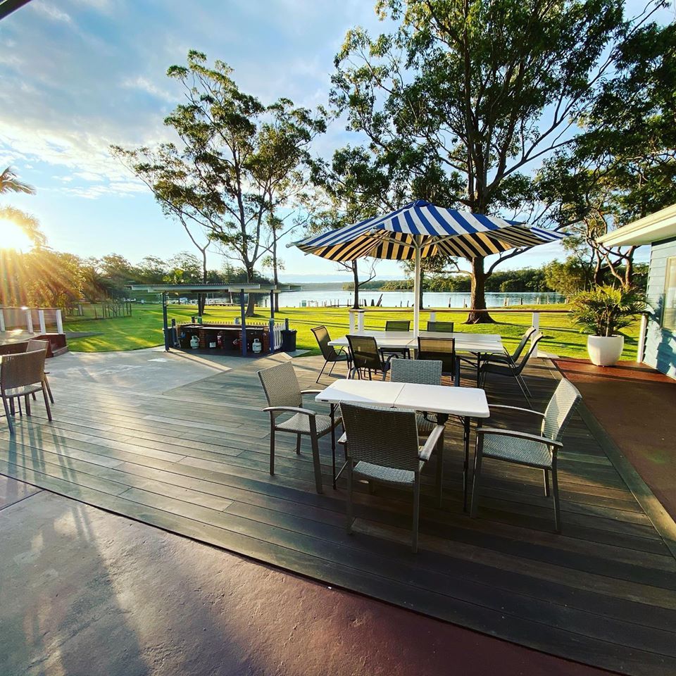 afternoon on the deck