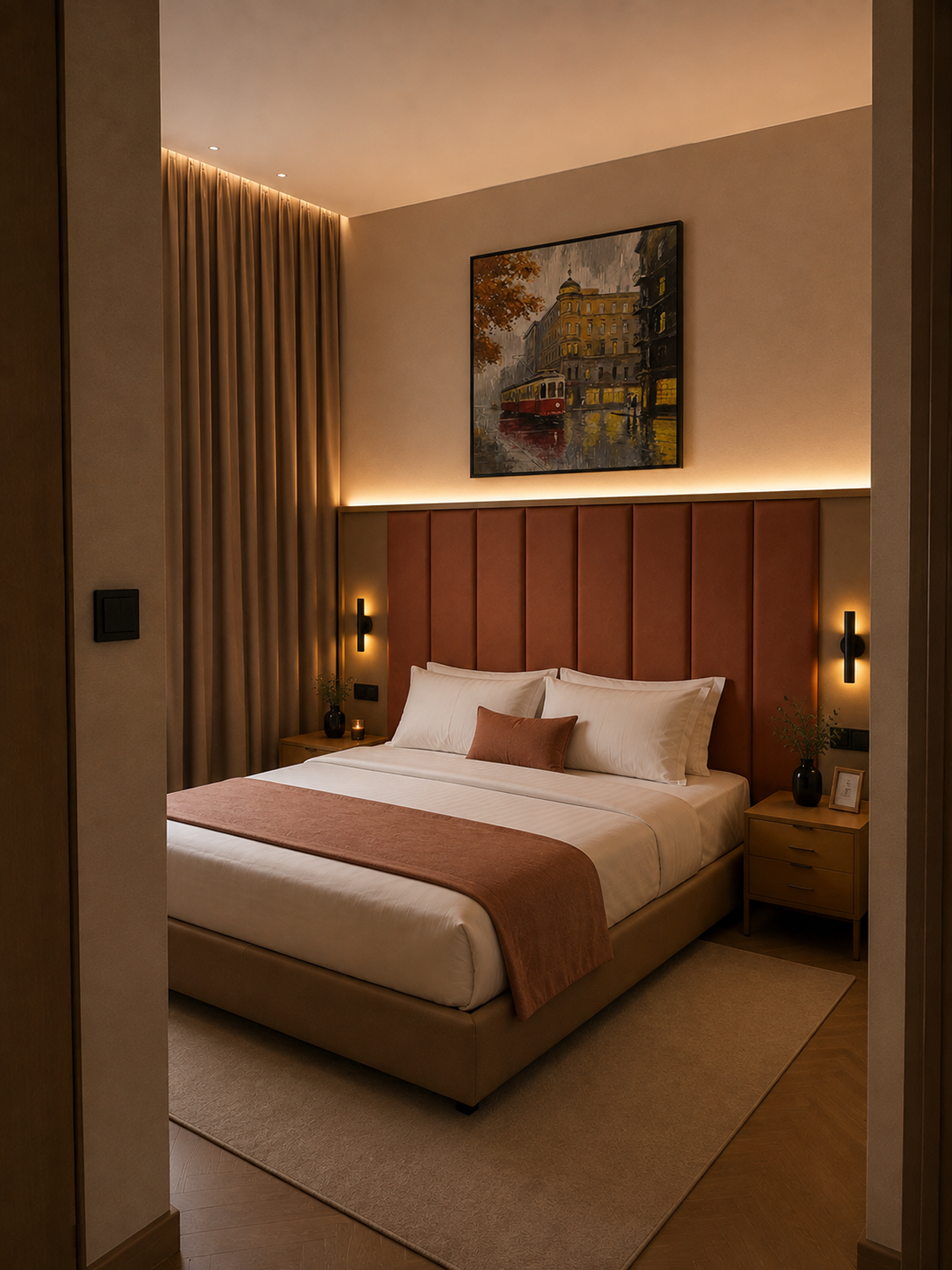 Courtyard View Business King or Twin Room