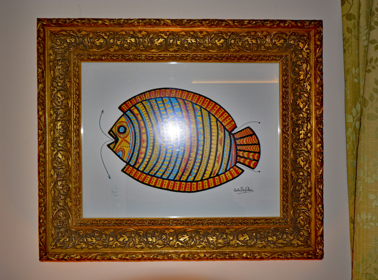 Haven Hall Hotel Sea View 1 Bedroom Fish print