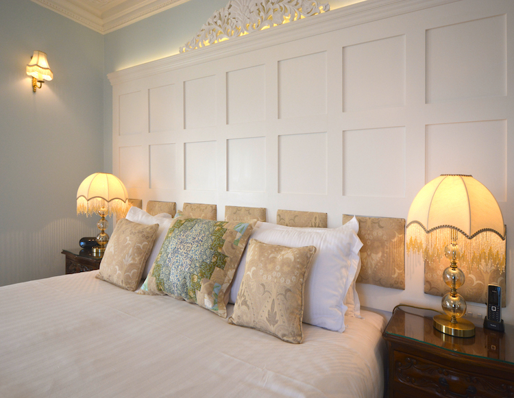 Haven Hall Hotel Bedroom 1 pillows