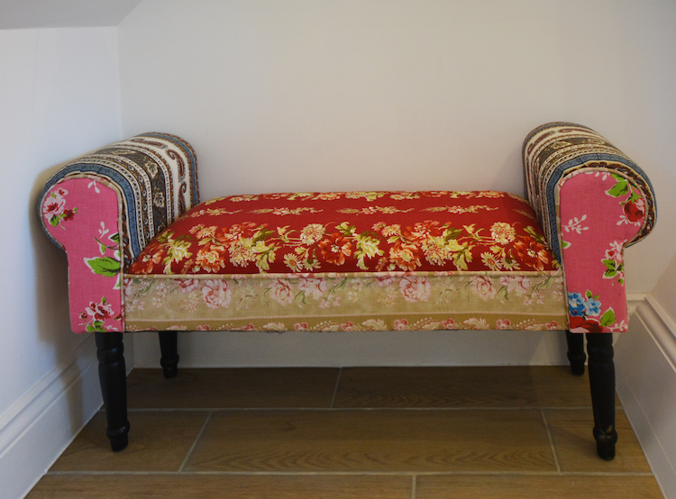 Haven Hall Hotel Sea View 3 Suite patchwork window seat