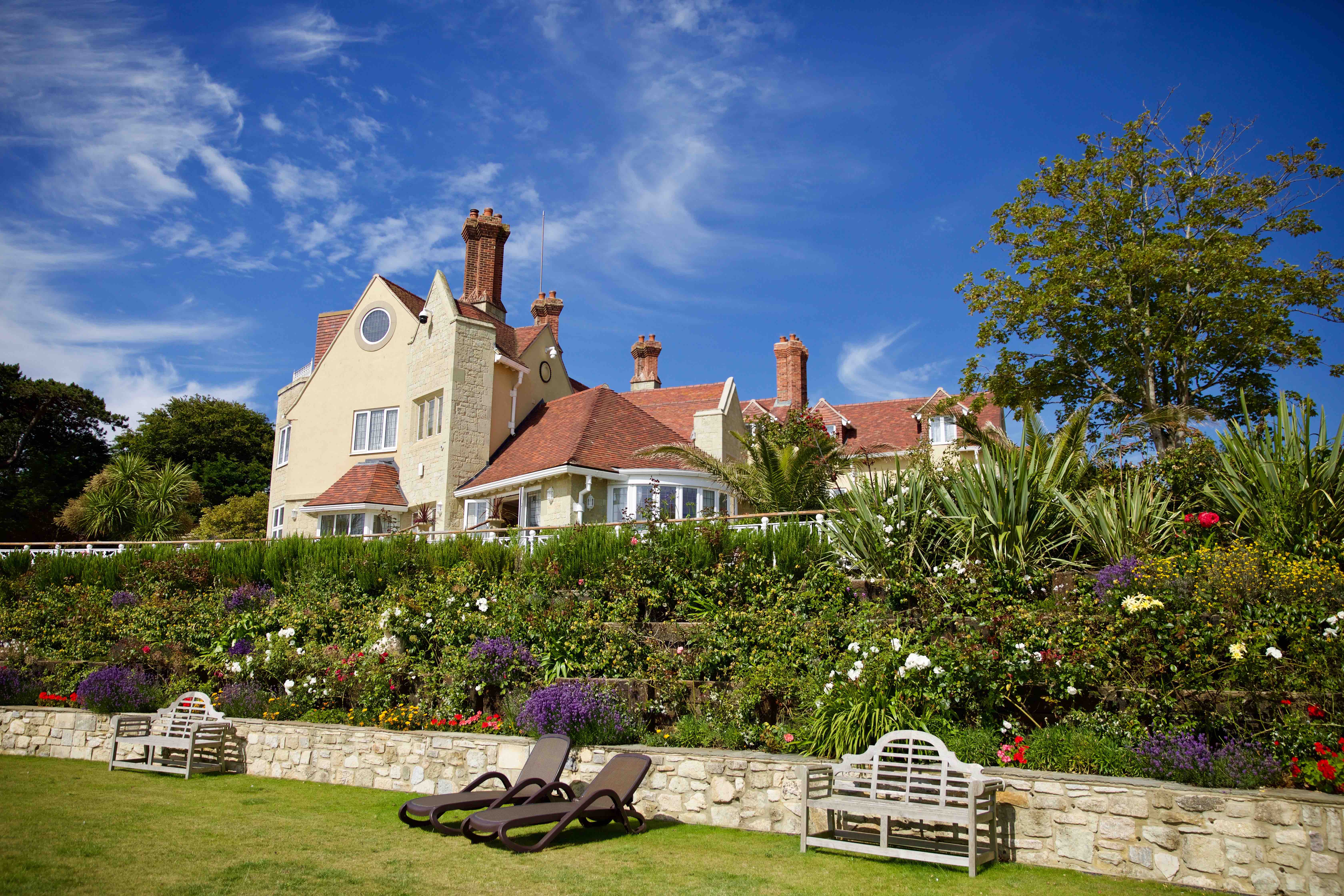 Haven Hall Hotel view from Helicopter lawn