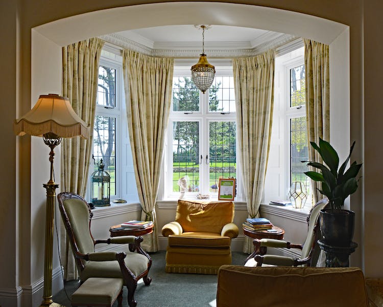Haven Hall Hotel Large Bay in Drawing room