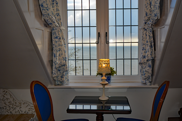 Haven Hall Hotel Sea View 3 Suite view from bedroom