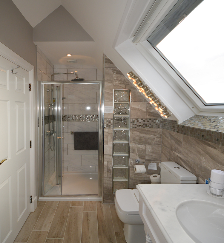 Haven Hall Hotel Penthouse Third Shower Room