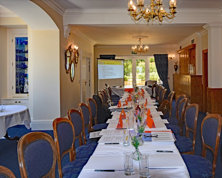Haven Hall Hotel set up for Board Meeting