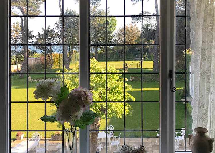 Haven Hall Hotel Bedroom 2 view of tennis court