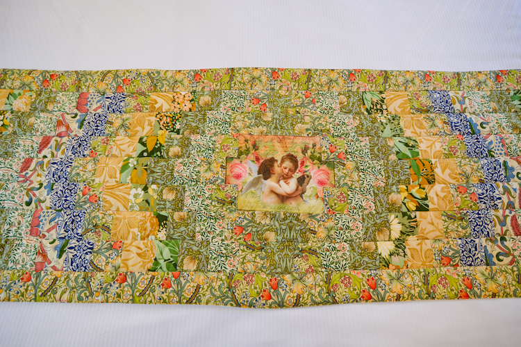 Haven Hall Charles Dickens Room 7 Quilt