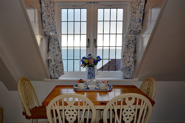 Haven Hall Hotel Sea View 3 Suite Kitchen window view