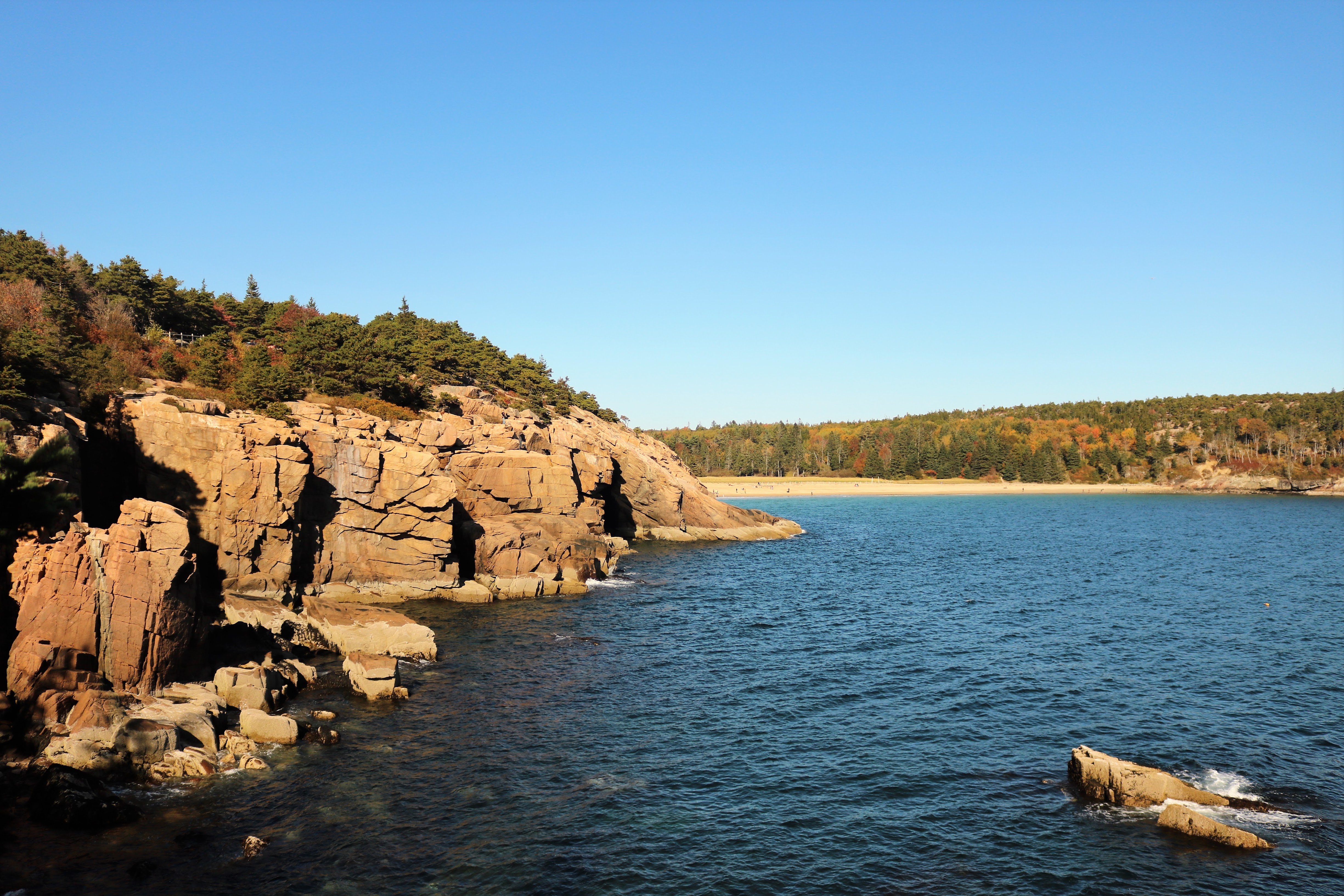 Downeast Maine on the ocean