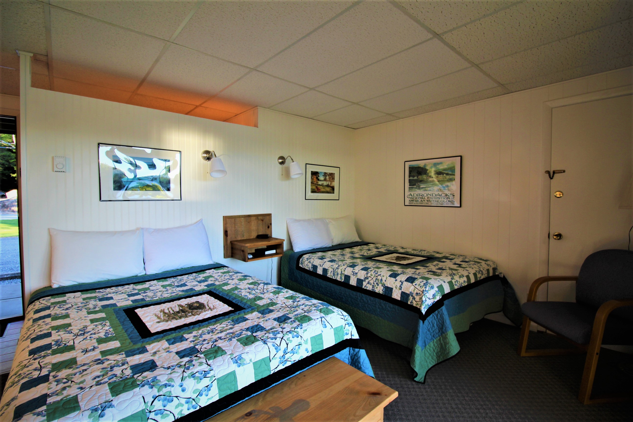 Double-Double downstairs