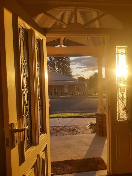 Front Door - Gorgeous sunsets