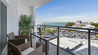 One Bedroom Apartment with Balcony Ocean View