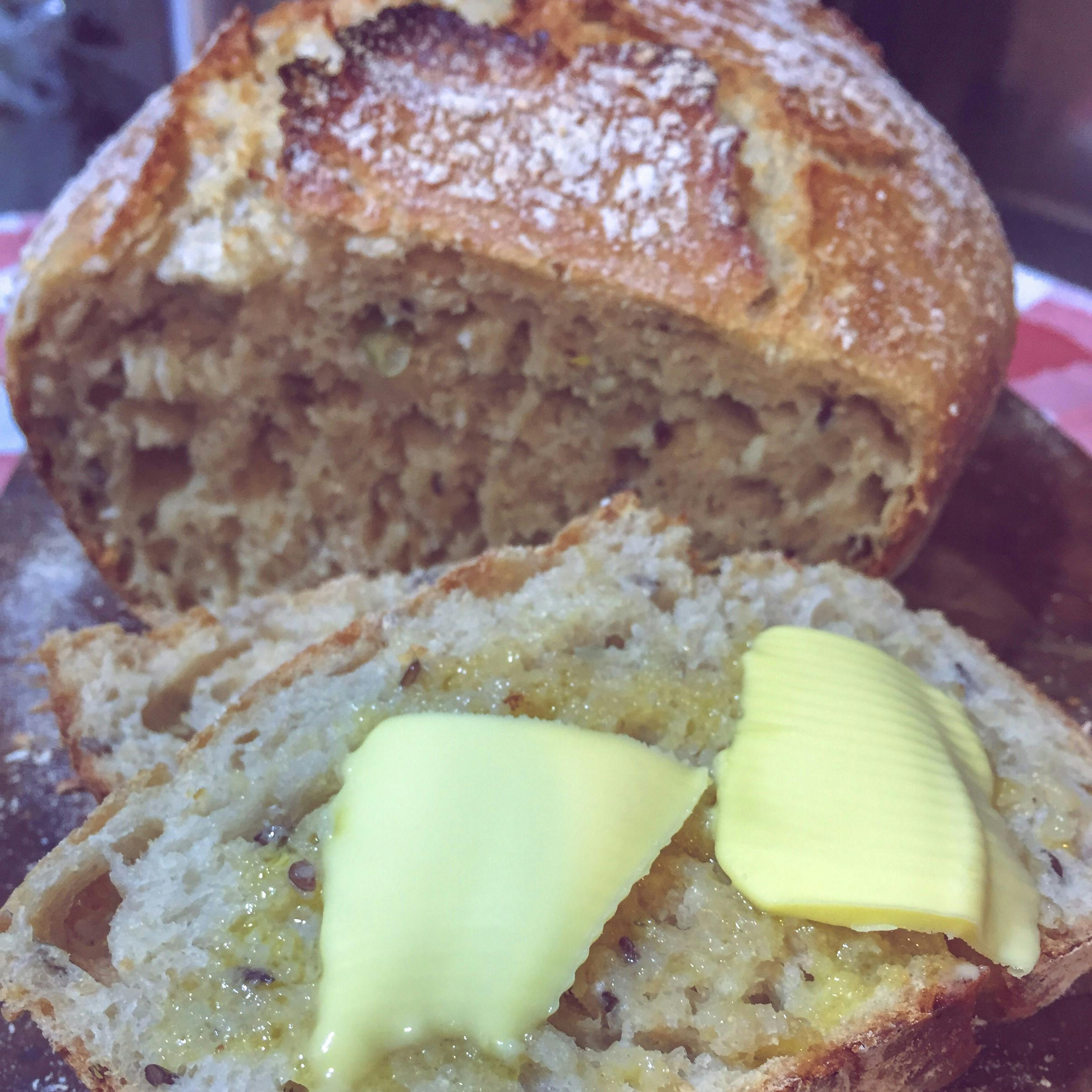 Tongariro Crossing Lodge's famous homemade bread.