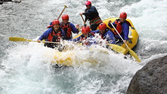 Whitewater rafting on the Tongariro River