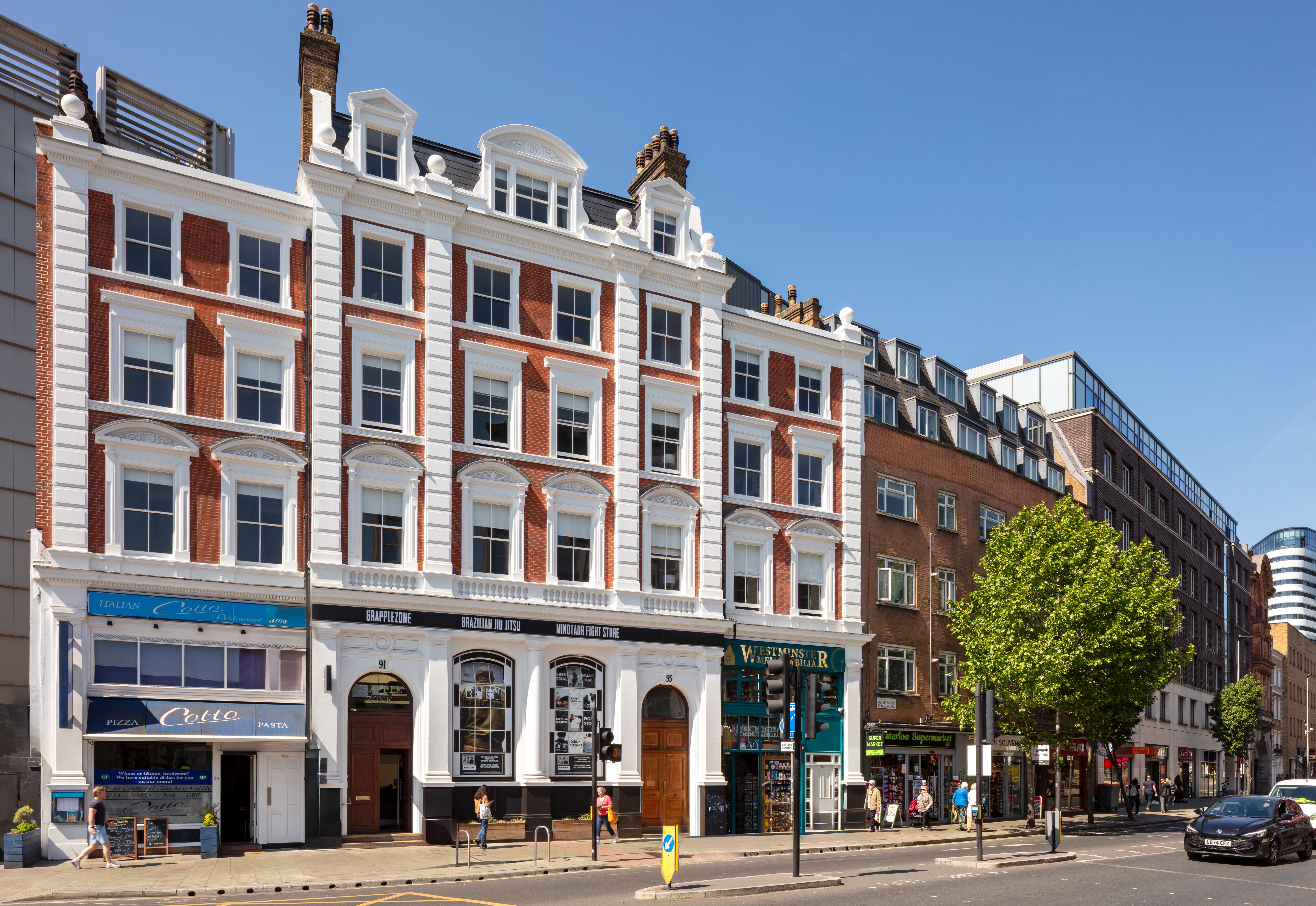 Exterior view of Marlin Westminster Apartments