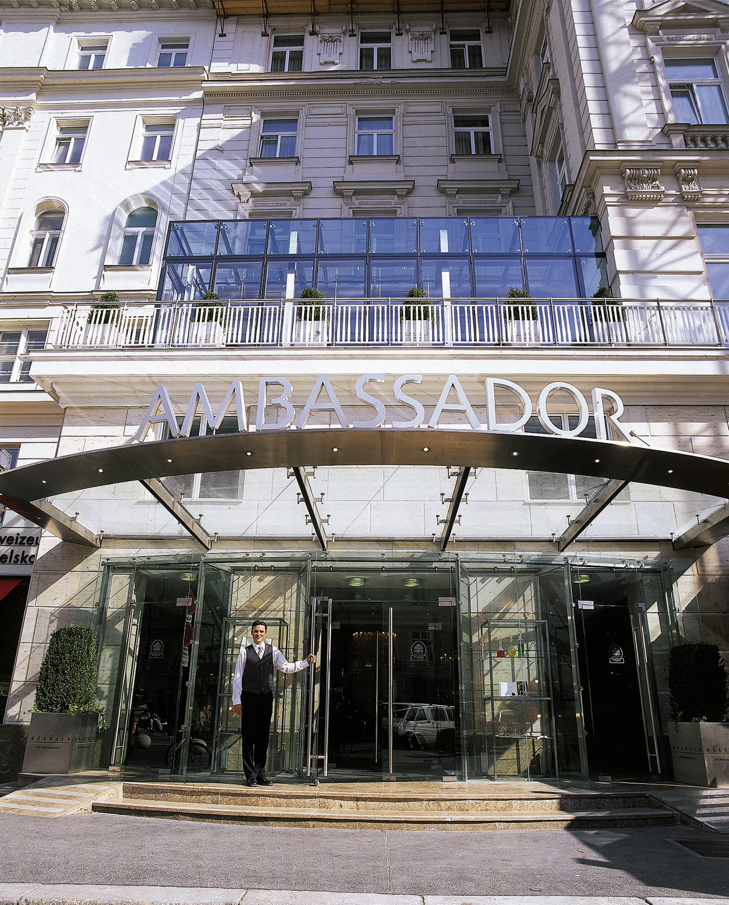 Hotel Ambassador Wien Vienna Eingang Entrance Neuer Markt