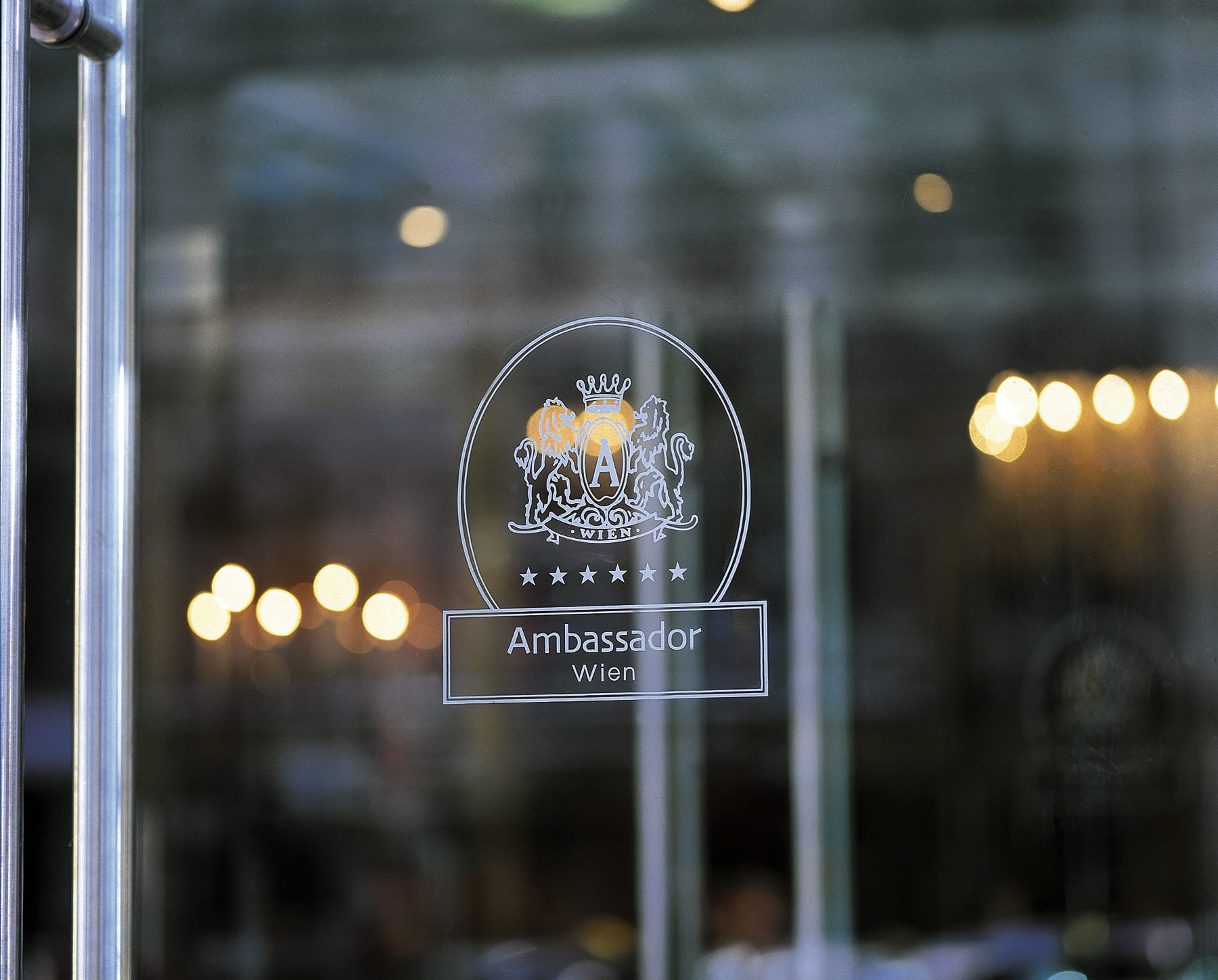 Hotel Ambassador Wien Vienna Logo Impression