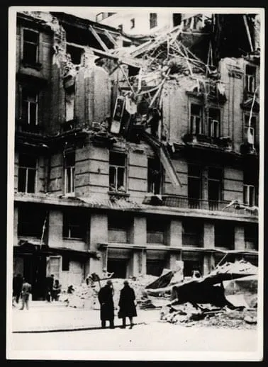 Jahr Year 1945 Hotel Ambassador Wien Vienna WWII