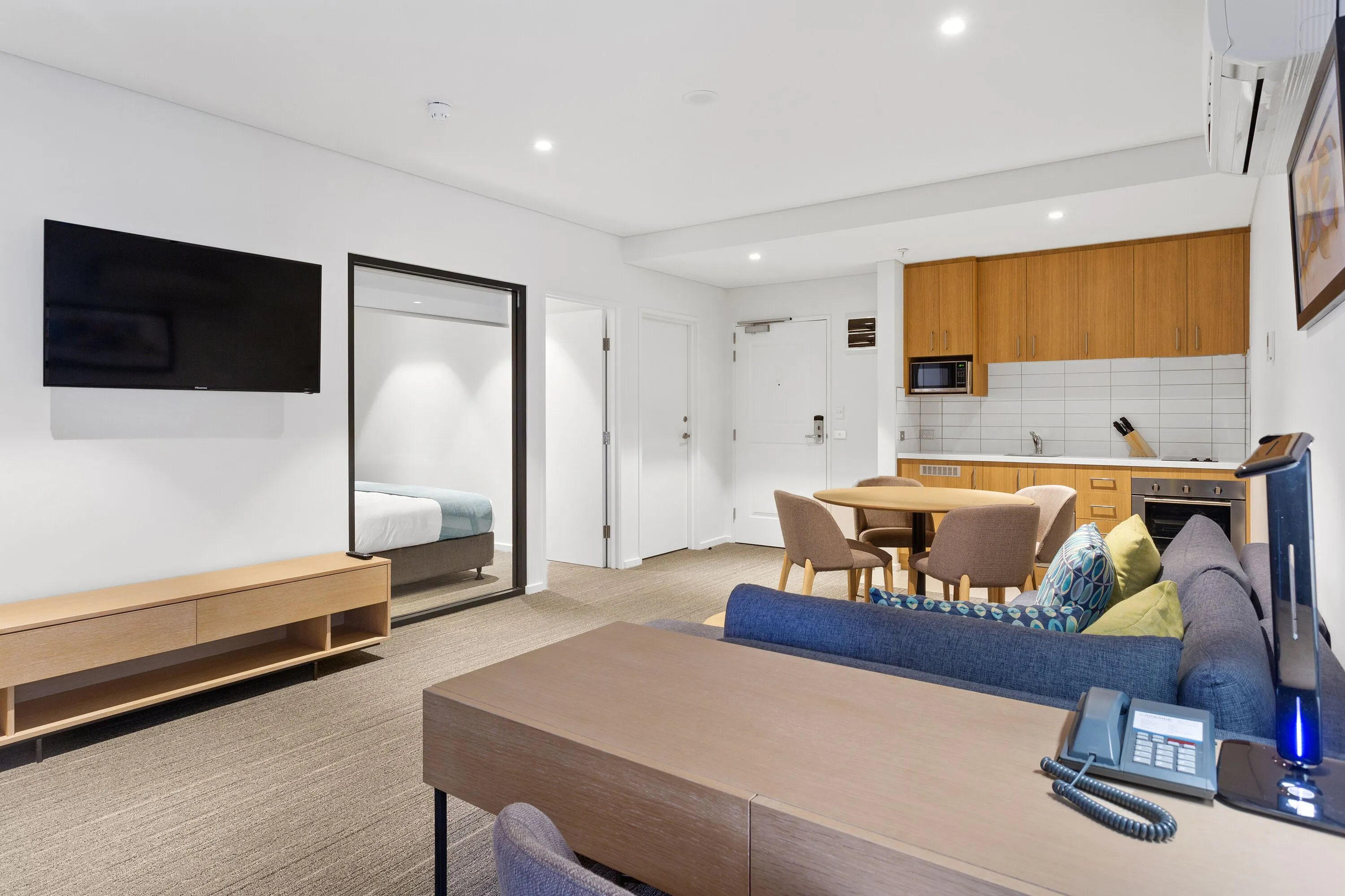 2-Bedroom Apartment Living Area