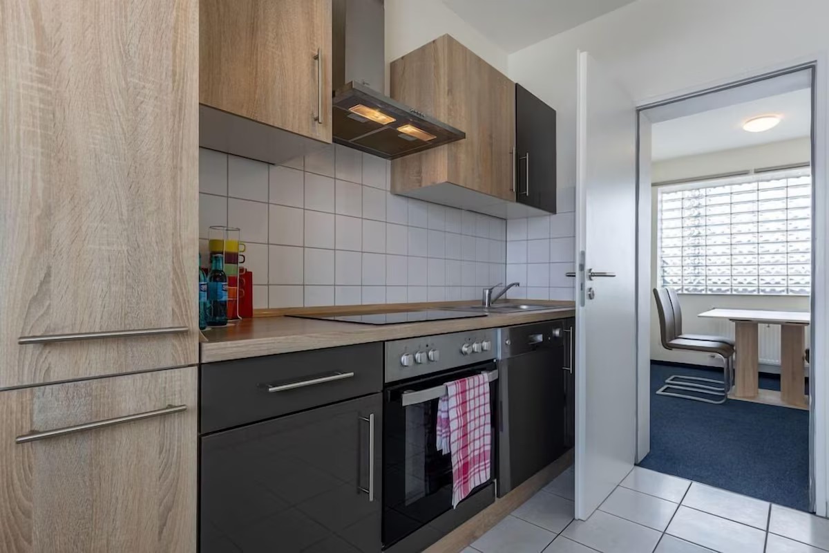 Küche-Große Apartment
