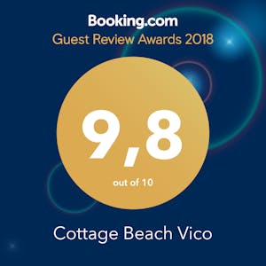 booking cottage beach vico