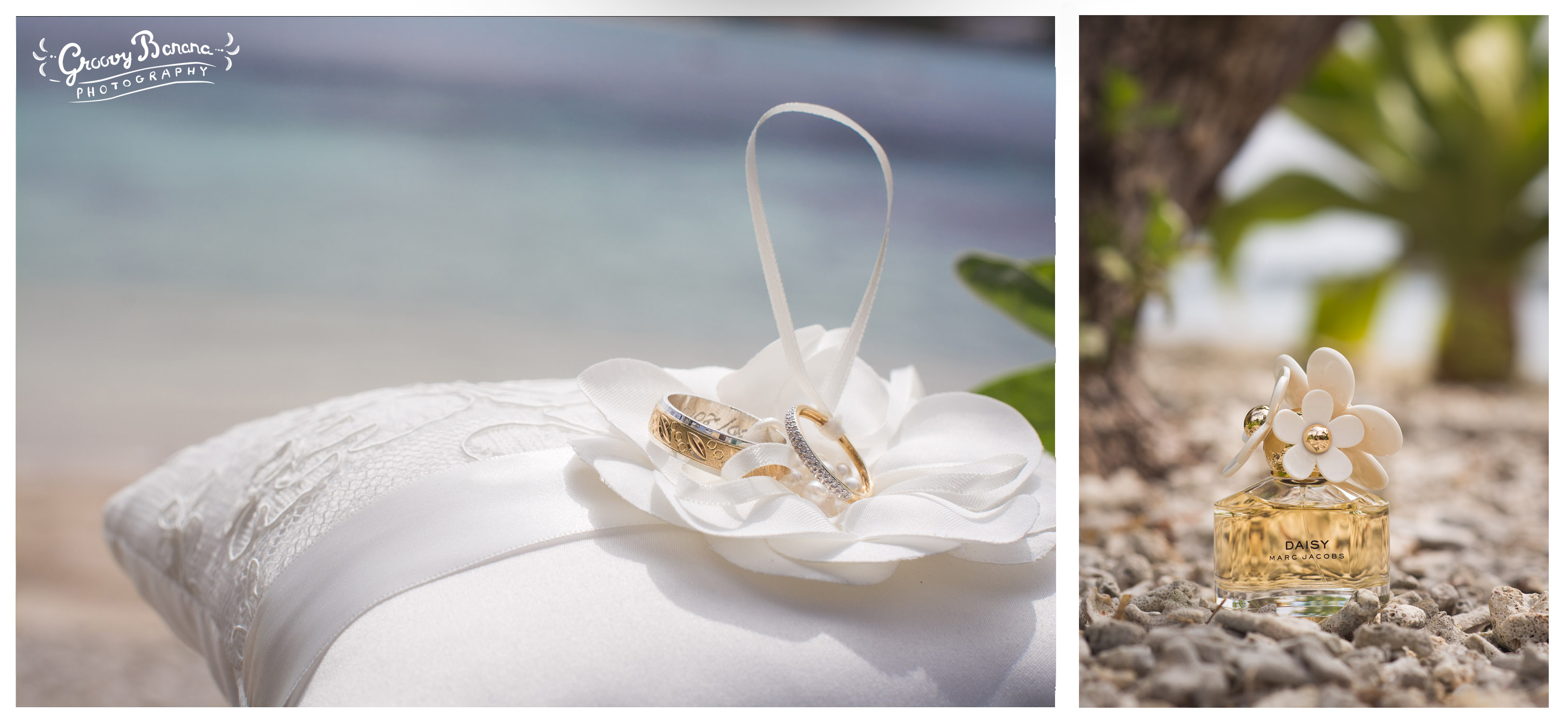Wedding rings on tropical island Erakor Island #erakorislandndresort #tropicalislandholiday #Vanuatuaccommodation