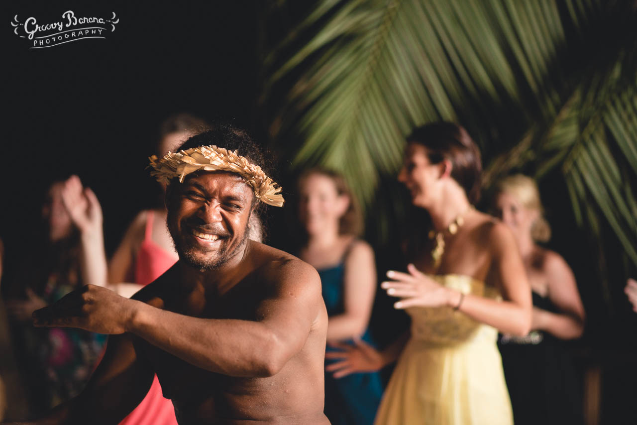 Melanesian Feast & Fire Show every Thursday Night Calypso Beach erakor island resort Vanuatu