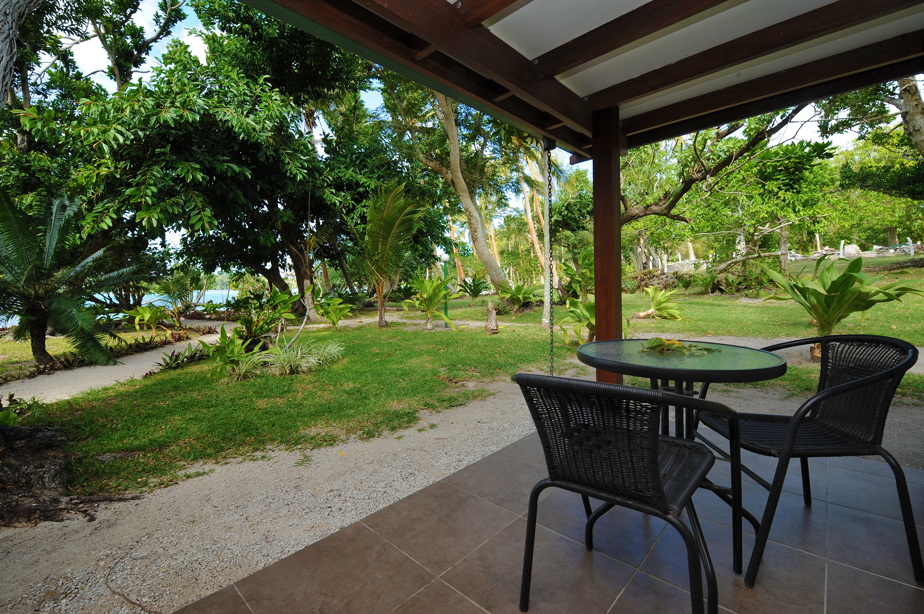 Garden Room - Outdoor deck Garden Rooms erakor island resort & spa #erakorislandresort #vanuatuholidays