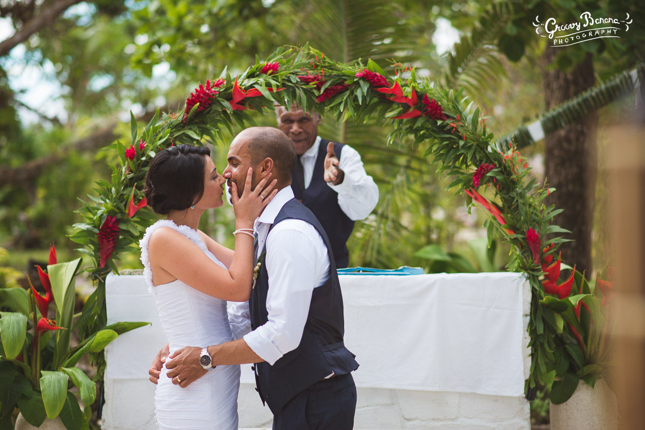 Open Air Chapel which is the oldest in the South Pacific #erakorbeachweddings #weddingceremonyonthebeachsouthpacific #Vanuatu