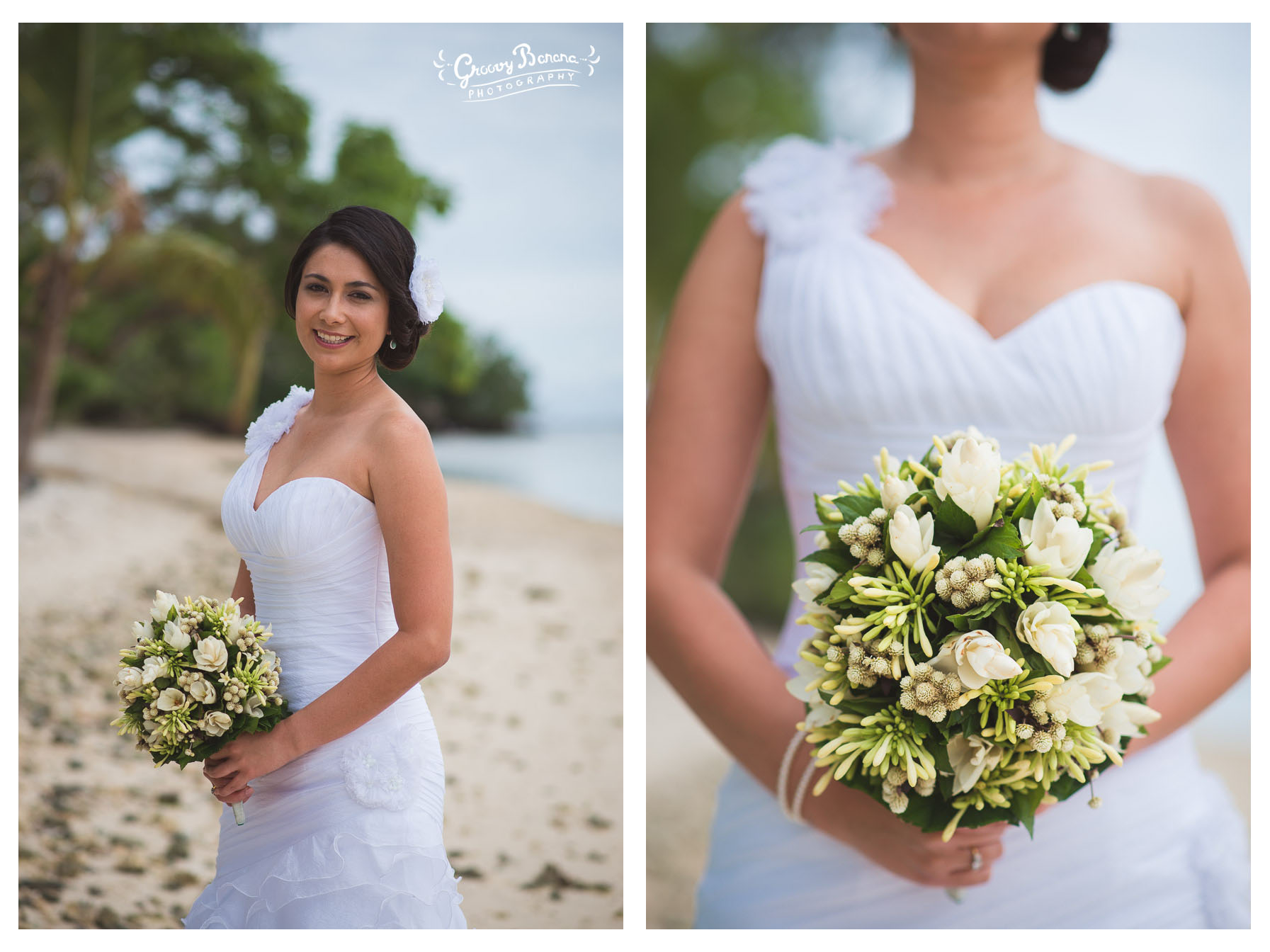 Bridal Bouquet #erakorbeachweddings #weddingceremonyonthebeachsouthpacific #Vanuatutropicalbeachweddings