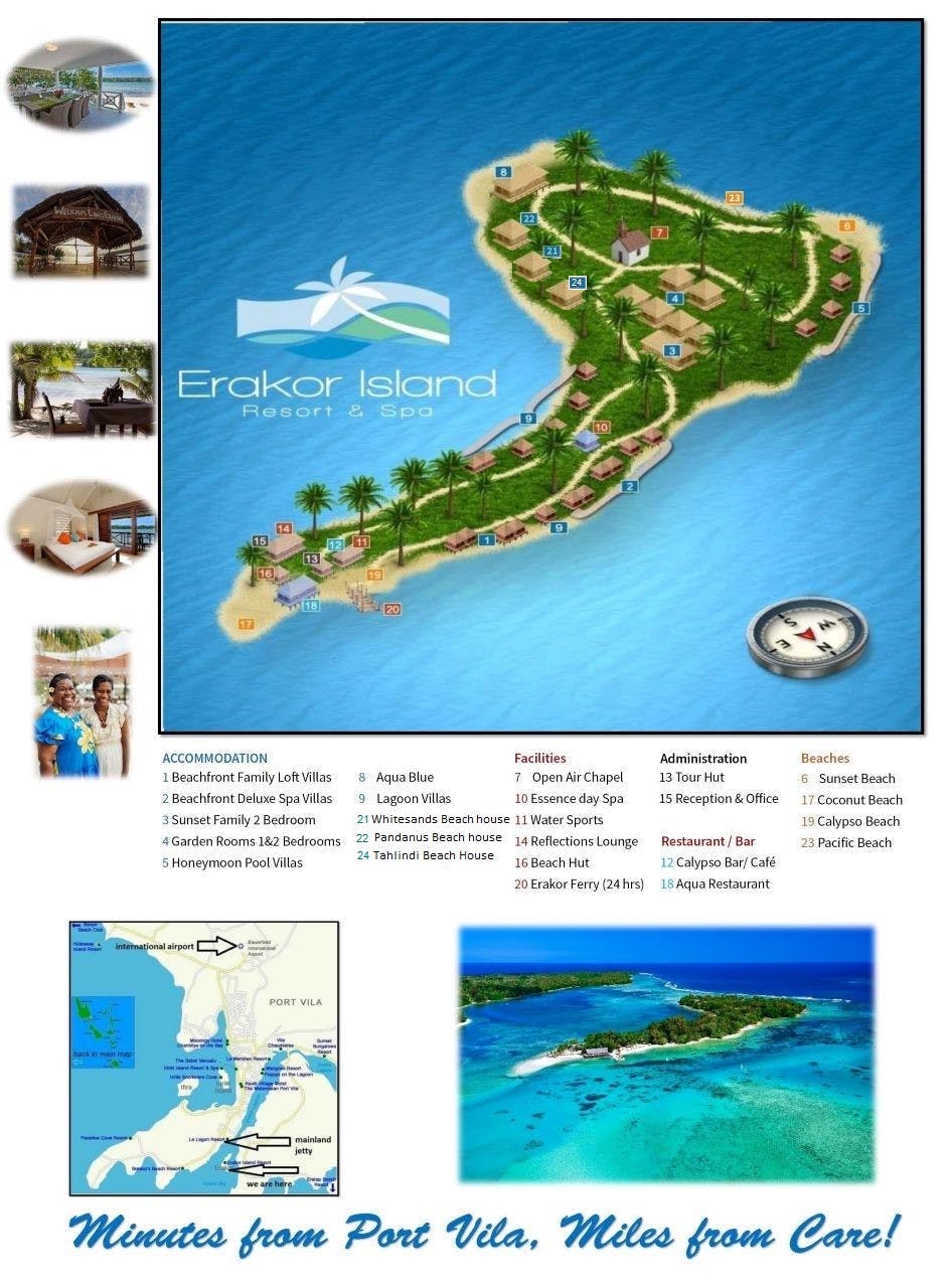 Erakor Island Resort Map Location | Erakor Island Resort & Spa