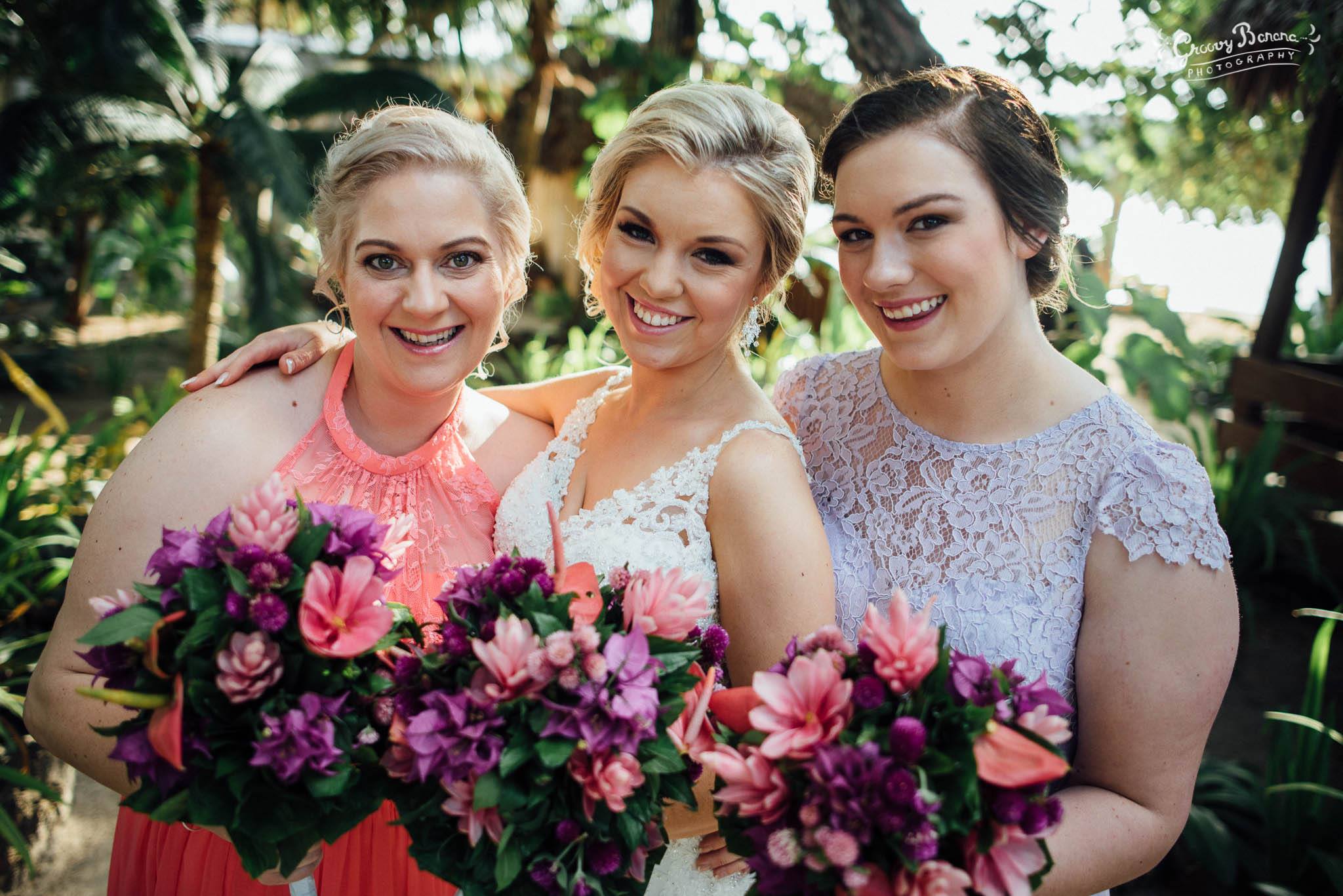#erakorbeachweddings #weddingceremonyonthebeachsouthpacific #Vanuatutropicalbeachweddings pink & purple bridal bouquet