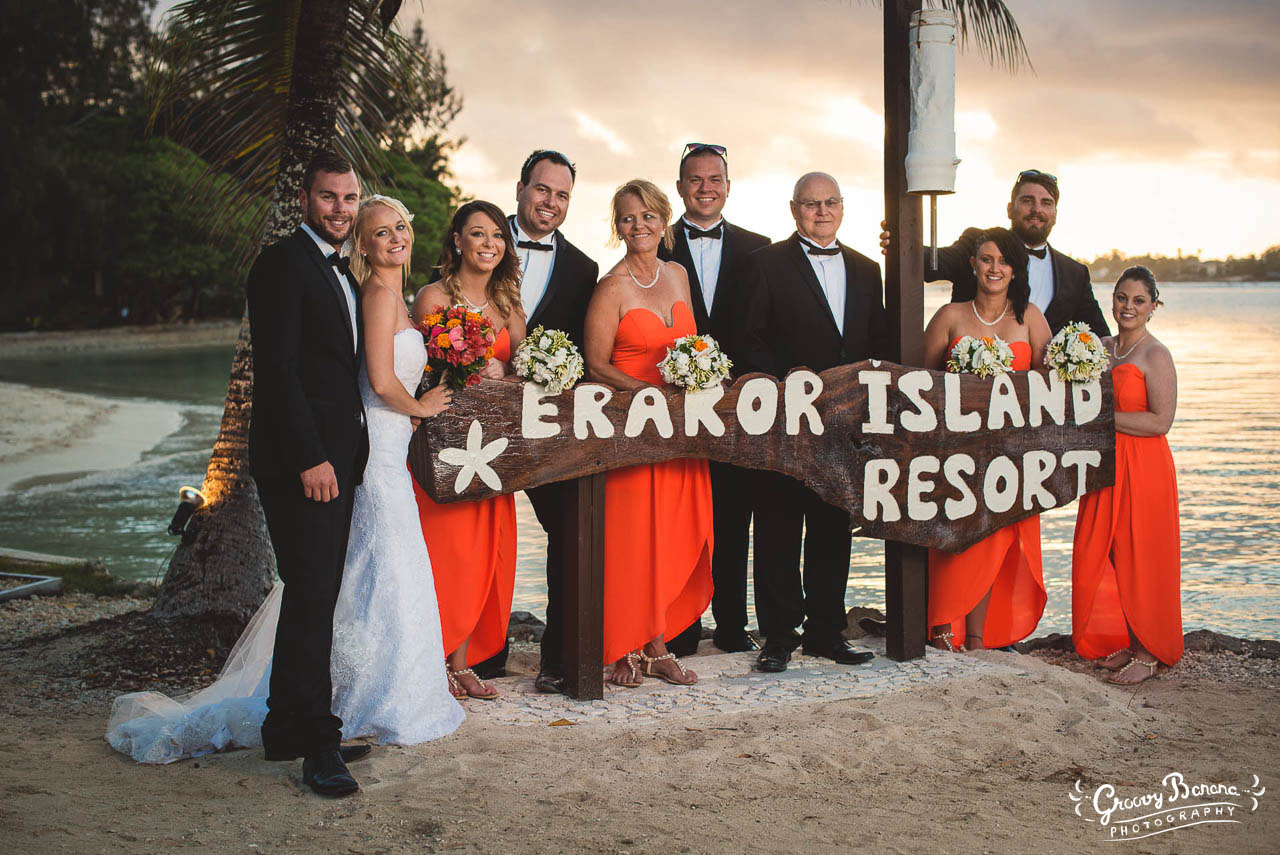 Erakor Island Resort most popular wedding destination in Vanuatu #erakorbeachweddings #weddingceremonyonthebeachsouthpacific