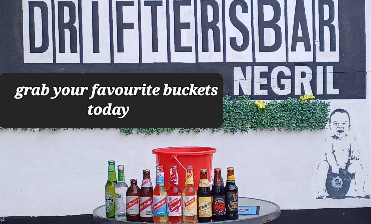Specials on buckets of beer