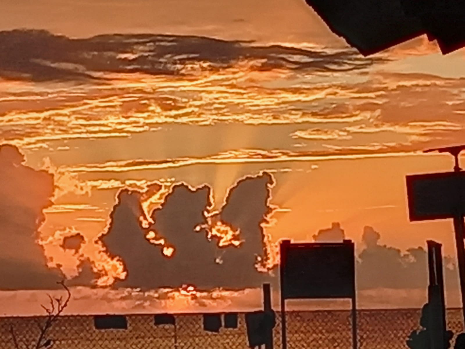 Evening sunset at Drifters