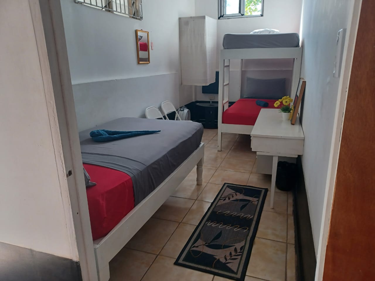 Room 1 Triple Room with shared bathroom.