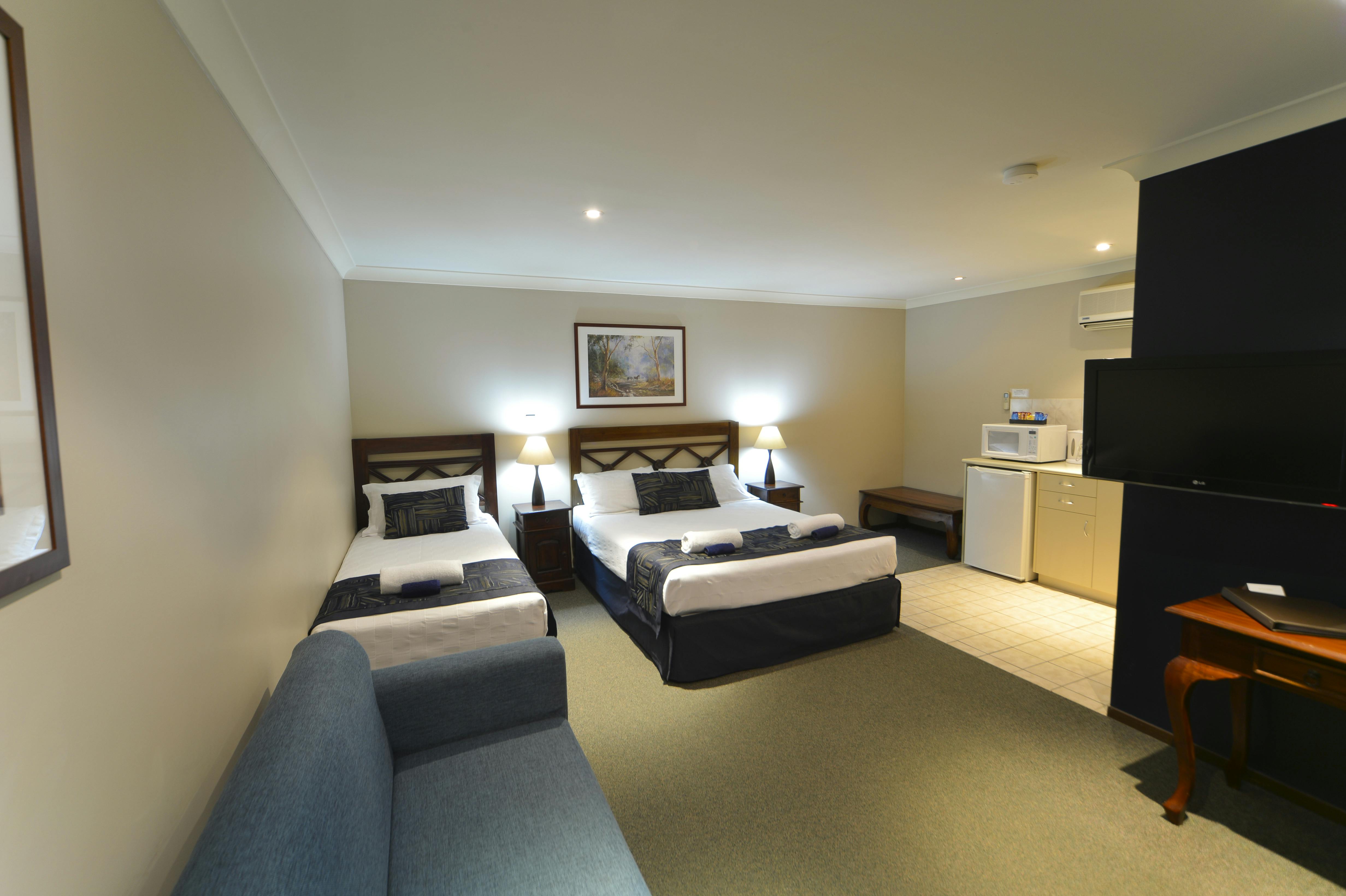 Ground floor rooms located near Perth Airport